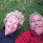 On the cushy grasses of Waewaetorea during our hike