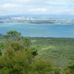 Auckland and Hauraki Gulf, from the top of Rangitoto