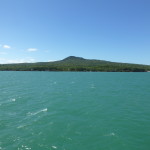 Distinctive Rangitoto volcano