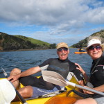 Kayakers love to paddle