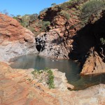 The upper pool at Hamersley Gorge