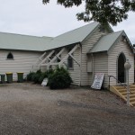 The old church restaurant and wedding parlor at Sassafras