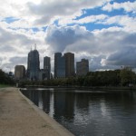 Leaving the CBD on the Capital City Trail