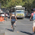 Down Swanston Street, Melbourne CBD