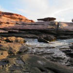 Mushroom Rock at Kalbarri coast