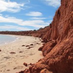 Red rock wall, Francois Peron