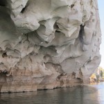 Eroded rock walls of Darngku