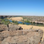 Fitzroy River, Darngku, from atop the cliffs
