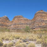 Striated sandstone domes of Purnululu