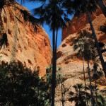 Red rock high above Echidna Canyon