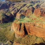 Canyons cleave the Bungle Bungle range 