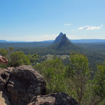 Inspired atop Mt. Ngungun   viewing Coonowrin at Glass House Mountains