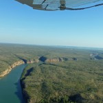 Flying up the Berkeley River