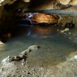 At the birthing cave - women's business