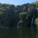 The attraction of Wangi Falls