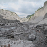 Otherworldly landscape in Pinatubo's lava channel