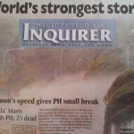 The perfect storm hits the Philippines during our visit
