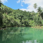 Cruising the Loboc River on a floating restaurant