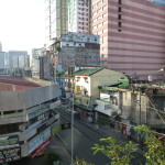 High-rises and low-slung buildings in Ermita