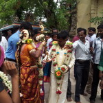 Wedding ceremony, Madurai temple