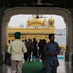 First view of Sri Harmandir Sahib