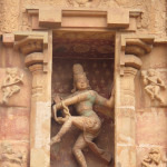 Dancing Shiva in stone, Thanjavur temple