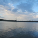 Sunset on boat safari, Kabini River