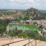 View from the top over Sravanabelagola, Karnataka