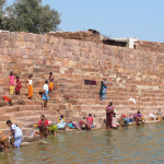 Wash day on the ghats