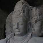 Shiva as trimurthi, three aspects of the divine, Elephanta
