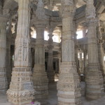 Marble columns, Jain Temple, Ranakpur
