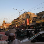 Bustling, but moving rush hour - Chandni Chowk, Old Delhi