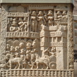 Gateway panel of Royal Procession, north gate