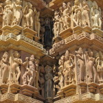 Visions of heavenly delights in stone, the gods and graceful apsaras
