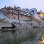 Quiet of dawn in Varanasi
