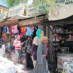 Trading at the bazaar in modern Leh