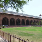 The audience hall of Red Fort, where the shah held court