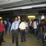 Sleek, clean Delhi subway - oops, no photos