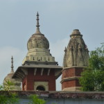 Temple spires, Varanasi