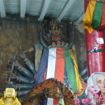 Icons and gurus, Namgyal Tsemo Monastery, Leh