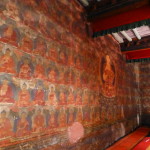 Wall of many Buddhas, Chemrey Monastery