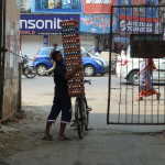 A precarious future: egg delivery at Crawford Market