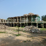 A place for the merchants of old in the rubble of the new, Hampi