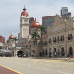 Old colonial buildings, Merdeka Square, Kuala Lumpur