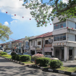 Bright streets of Kuching