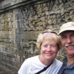 At Candi Borobudur