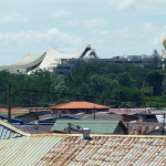 Sultan's Palace as seen from the water village, Brunei