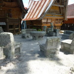Stone chairs, Samosir