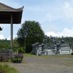 A villager's home shrine, Batur