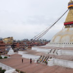 Plaza of Baudinath Stupa